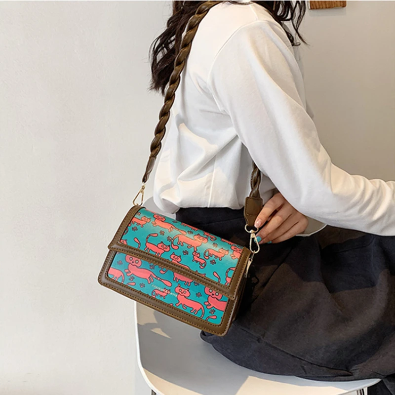 

Lovely Strawberry Shoulder Crossbody Messenger Bag Fashion Sac A Main Female Handbags Women's Bags Travel Purse High Quality