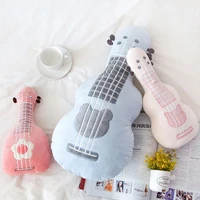 3760cm simulation guitar ukulele plush pillow kawaii cute children cartoon doll music club musical instrument christmas present