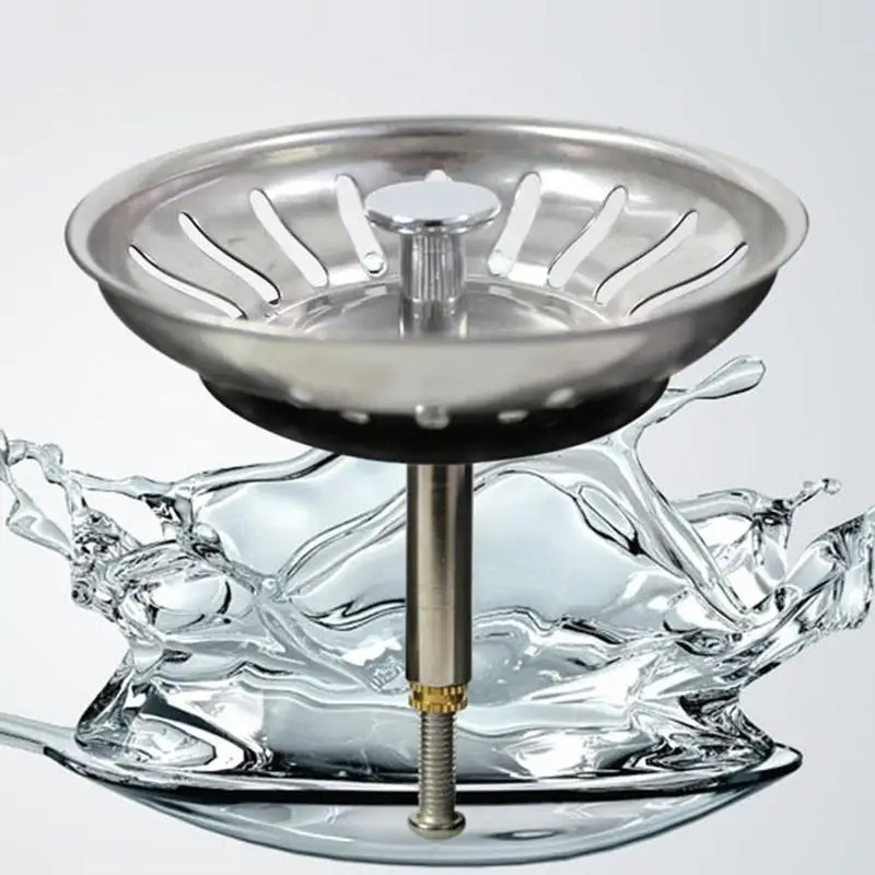 Универсальный фильтр для корзины офсетной раковины/стальной кухонный дренажа