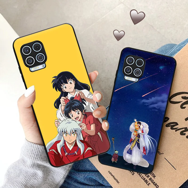 Black Soft Inuyasha Phone Case for Motorola Moto G60 G50 G Stylus Edge 20 G30 G20 One Hype 5G G40 Fusion Plus G10 G9 G8 Power images - 6