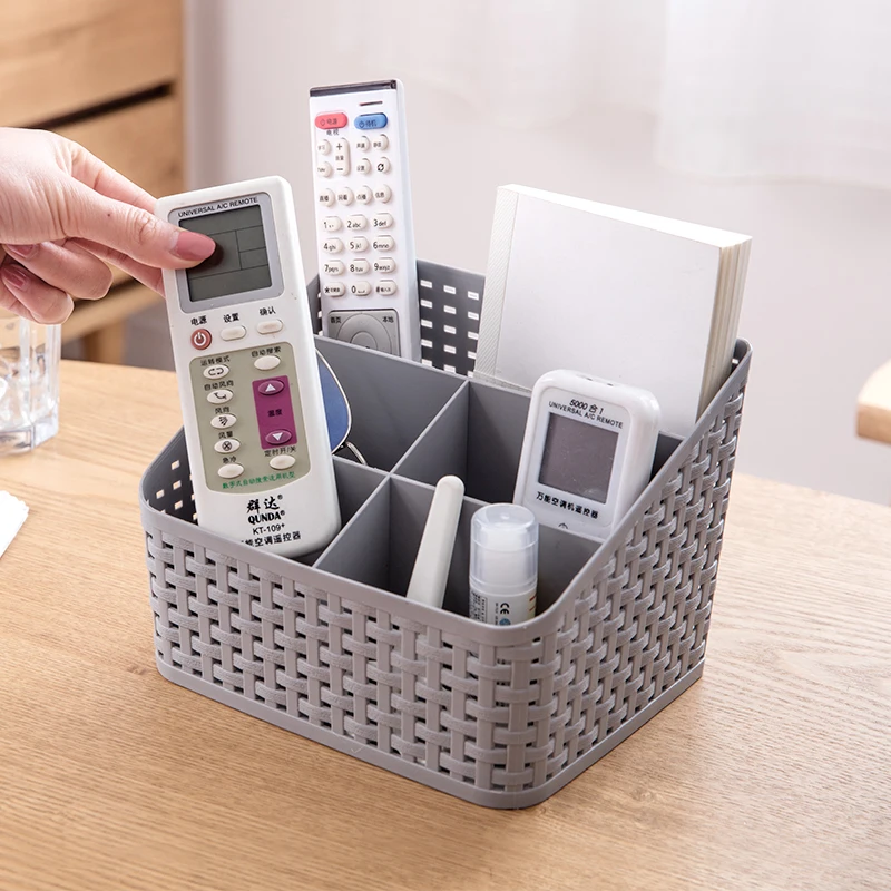 Настольная коробка для хранения косметическая полка с дистанционным