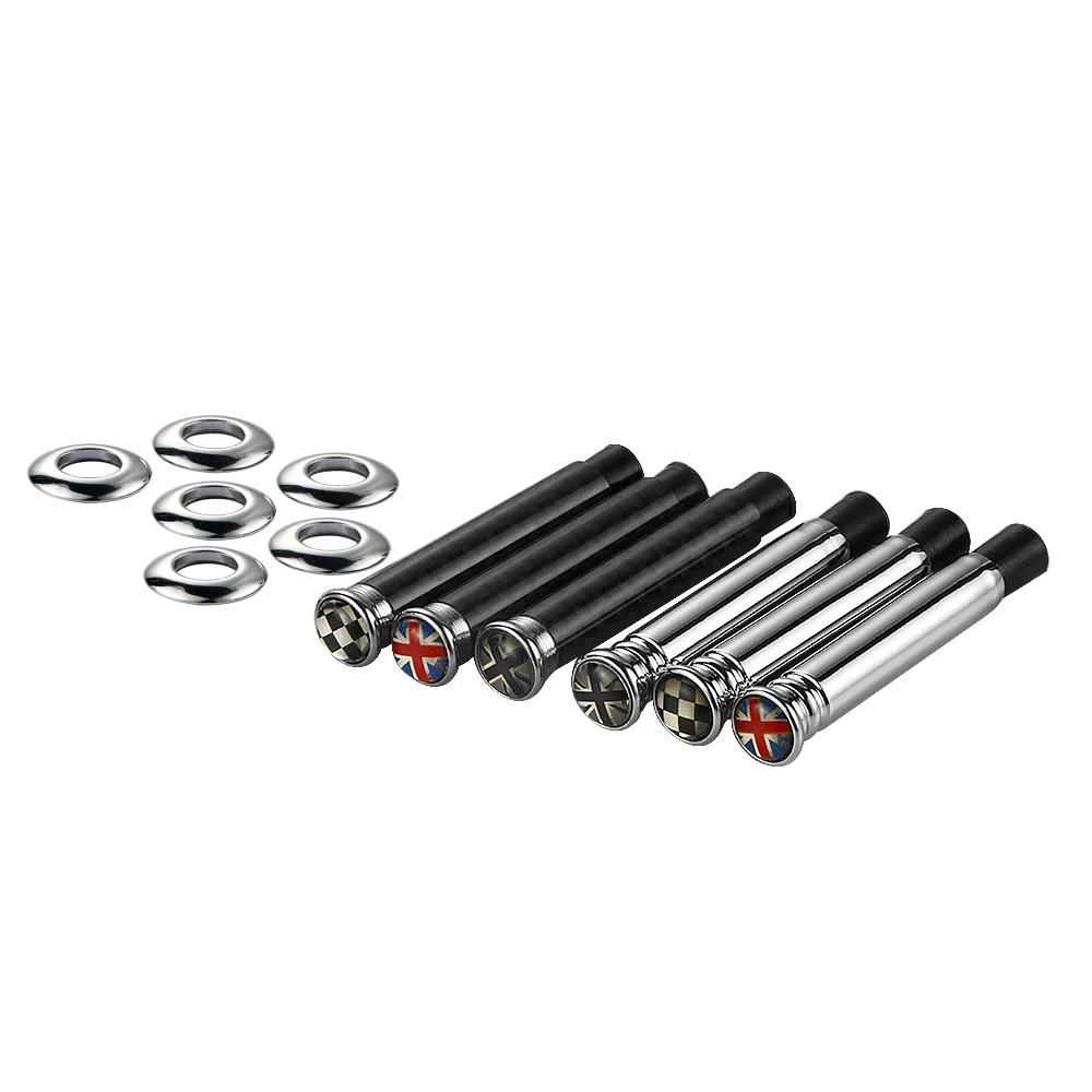 Автомобильный Стайлинг дверной замок булавка ручка чехол наклейки декор для Mini