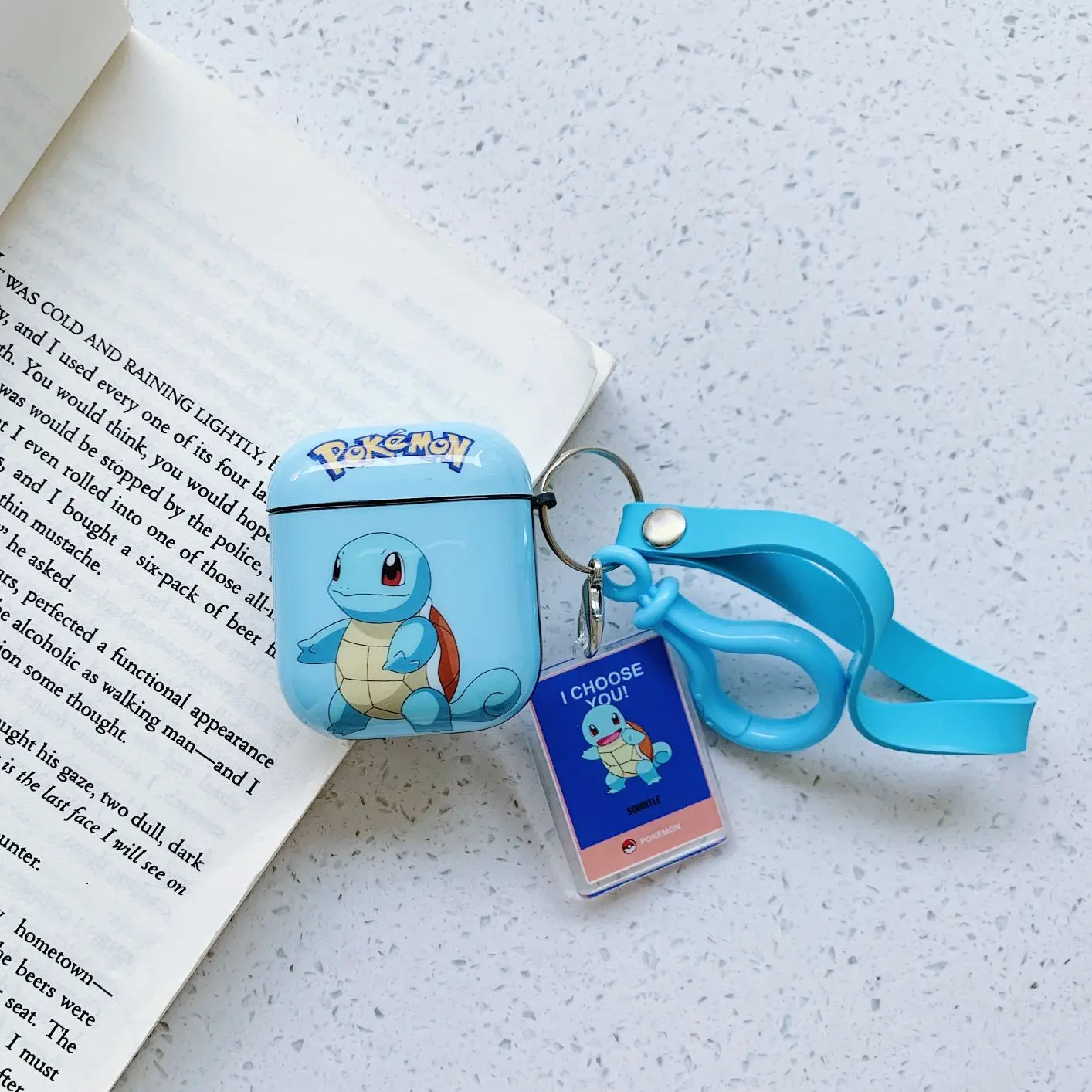 Чехол для наушников с Bluetooth для Airpods милый силиконовый защитный чехол для наушников с узором для Airpods 2 с кольцом-крючком