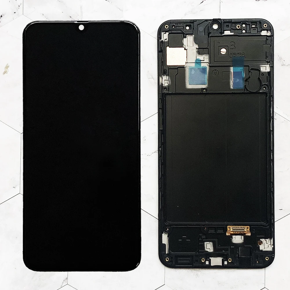 ЖК-дисплей SUPER AMOLED 6 4 ''для SAMSUNG GALAXY A30 A305/DS A305F A305FD A305A сенсорный экран с