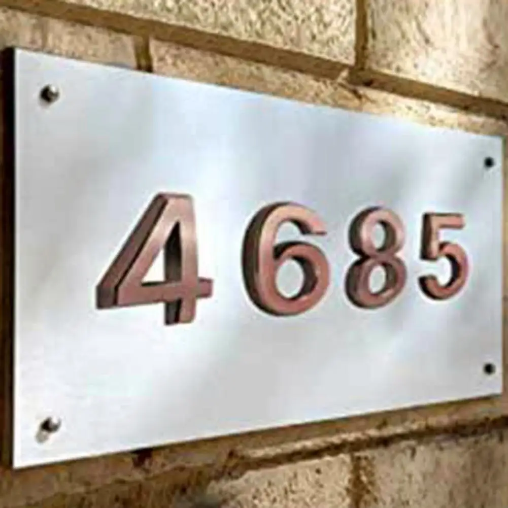 Номера для почтового ящика самоклеящиеся дверей и домов 10 шт./компл. | Автомобили