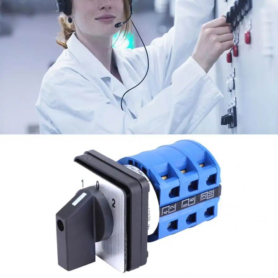 BEM28 25/3 D303 универсальный переключатель 690V 25A 3 позиционный поворотный кулачковый