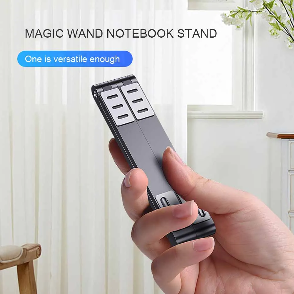 3 в 1 Режим складной алюминиевый ноутбук мобильный телефон Подставка для Macbook Pro Air