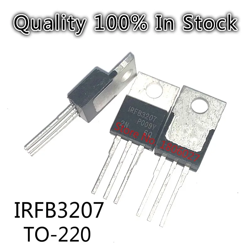 

10 шт./лот IRFB3207 N-channel field effect TO-220 180A 75V