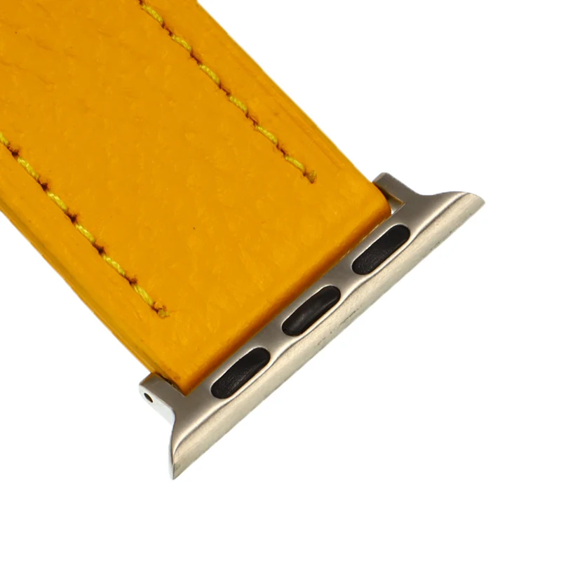 

38MM 42MM Genuine Leather Watch Strap Sport Leather Watch Band Replacement Bracelet Wrist Multicolor Watches Accessories