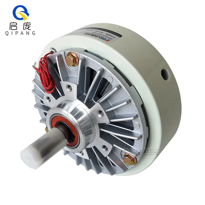 

qipang magnetic powder clutch 2.5KG powder brake for tension model monaxial shaft SingleShaft shaft brake