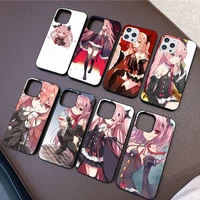 anime seraph of the end hiiragi shinoa phone case for iphone 11 8 7 6 6s plus x xs max 5 5s se 2020 xr 11 pro diy capa