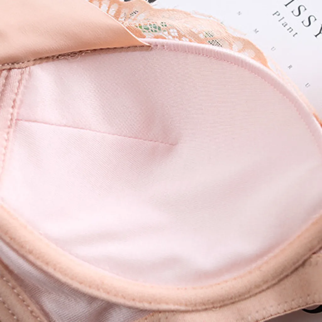 Женские сексуальные удобные бюстгальтеры пуш-ап кружевной бюстгальтер с