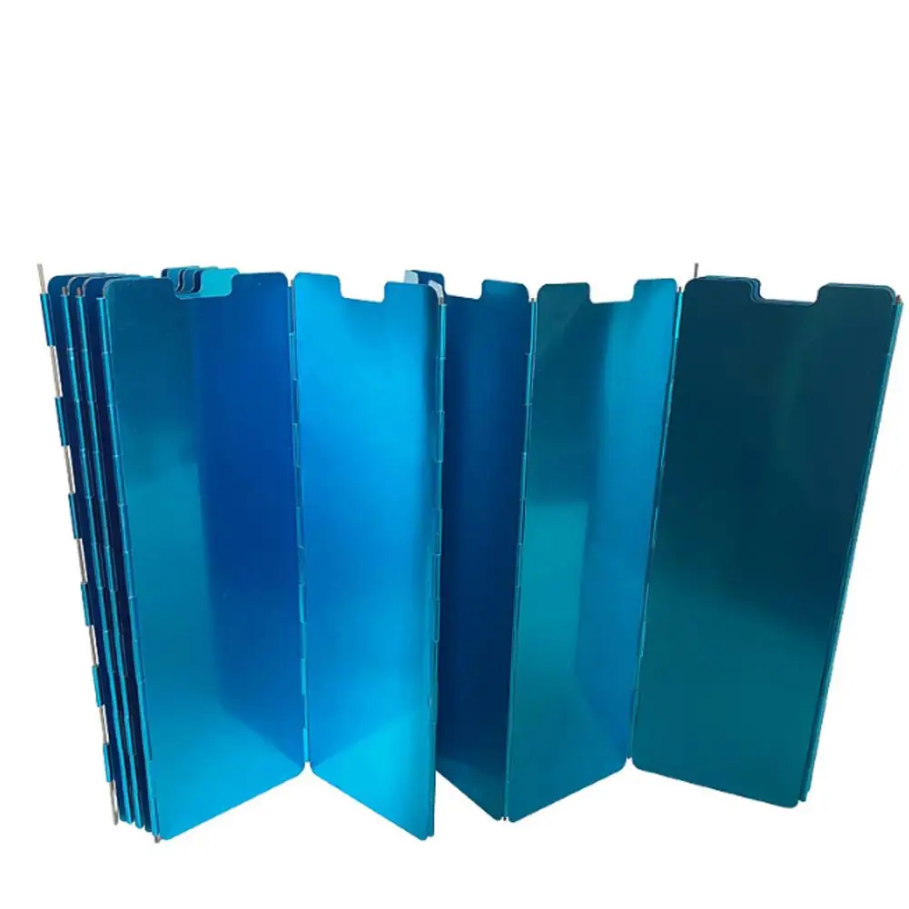 15 шт. ветровое стекло для плиты наружный ветрозащитный экран из алюминиевого