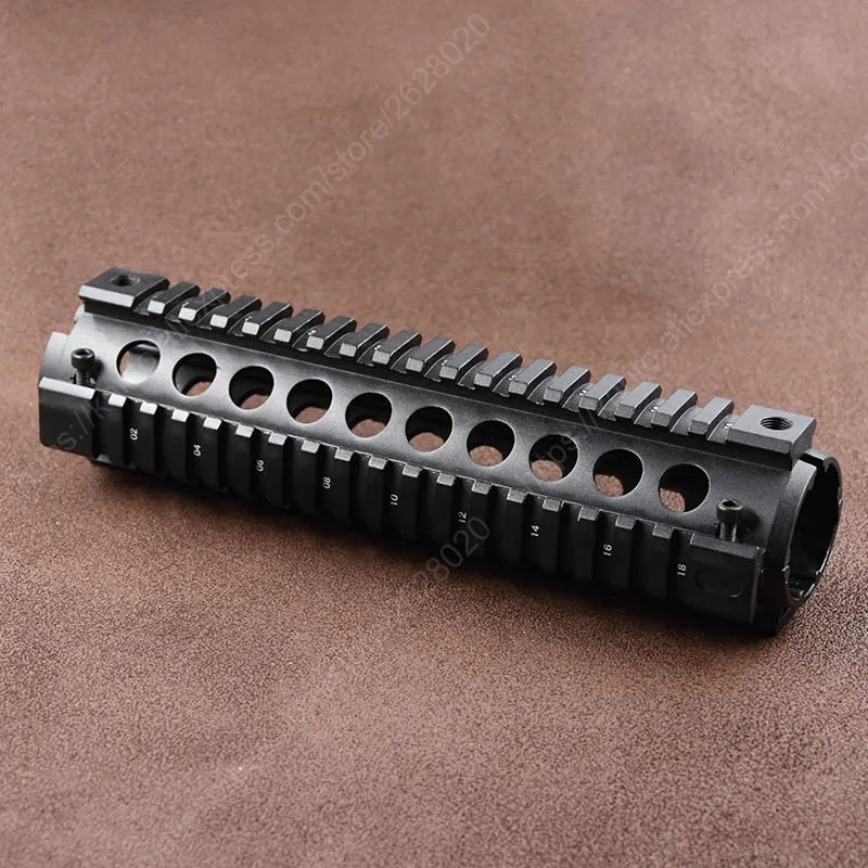 Модель 4/ar15 средняя длина дропшиппинг Quad Rail алюминиевые части 2 рельсы для охоты