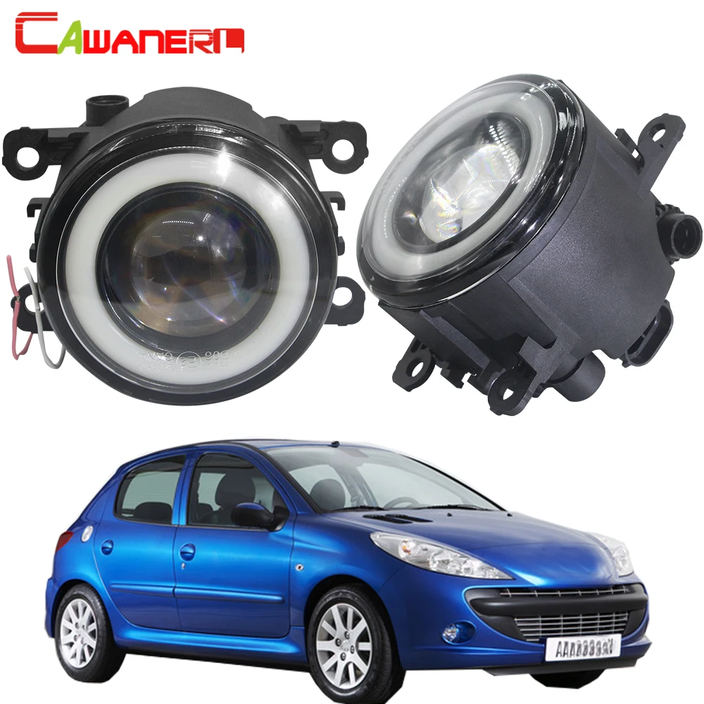 Cawanerl для Peugeot 207 2006-2012 автомобиля H11 30 Вт Светодиодный туман светильник COB глаза