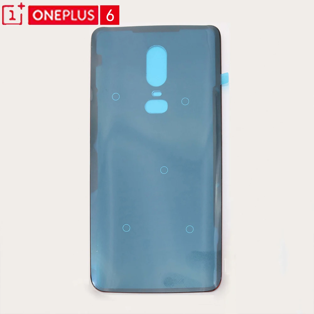 Чехол для аккумулятора Oneplus 6 Задняя стеклянная крышка Oneplus6 чехол задней панели One