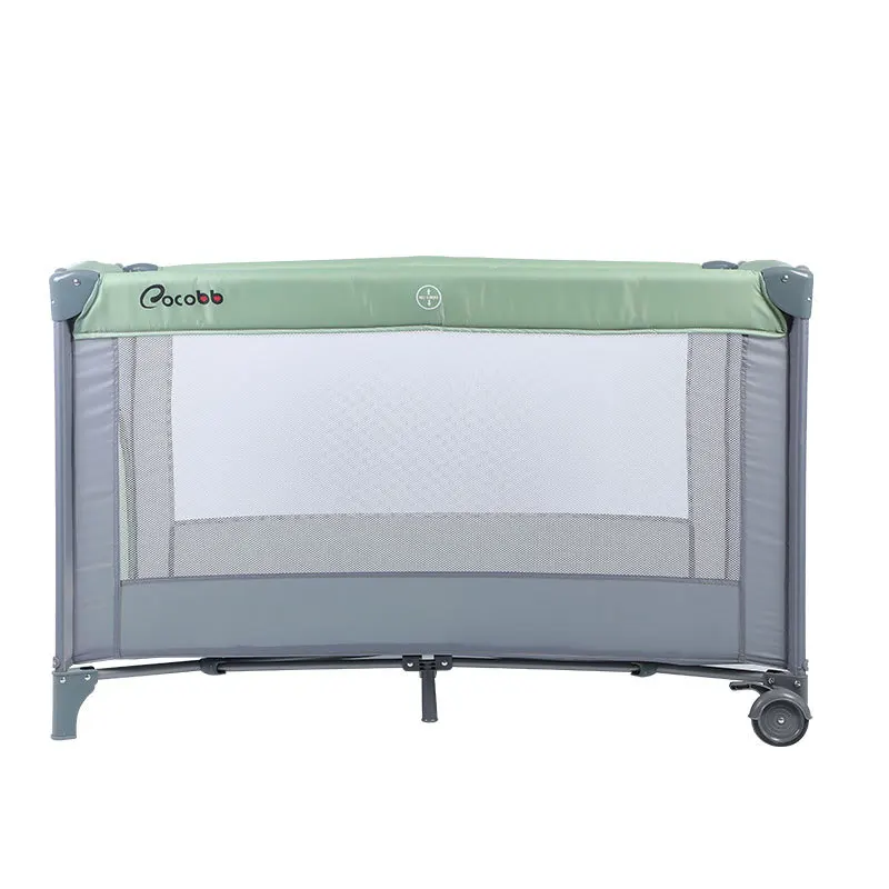 

Foldable crib, movable newborn child bed, multi-portable changing table, baby bed/playpen, easy to fold, easy to move, good load