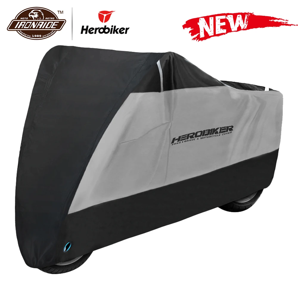 Байкерский чехол HEROBIKER водонепроницаемый для мотоцикла мотоциклетный скутера