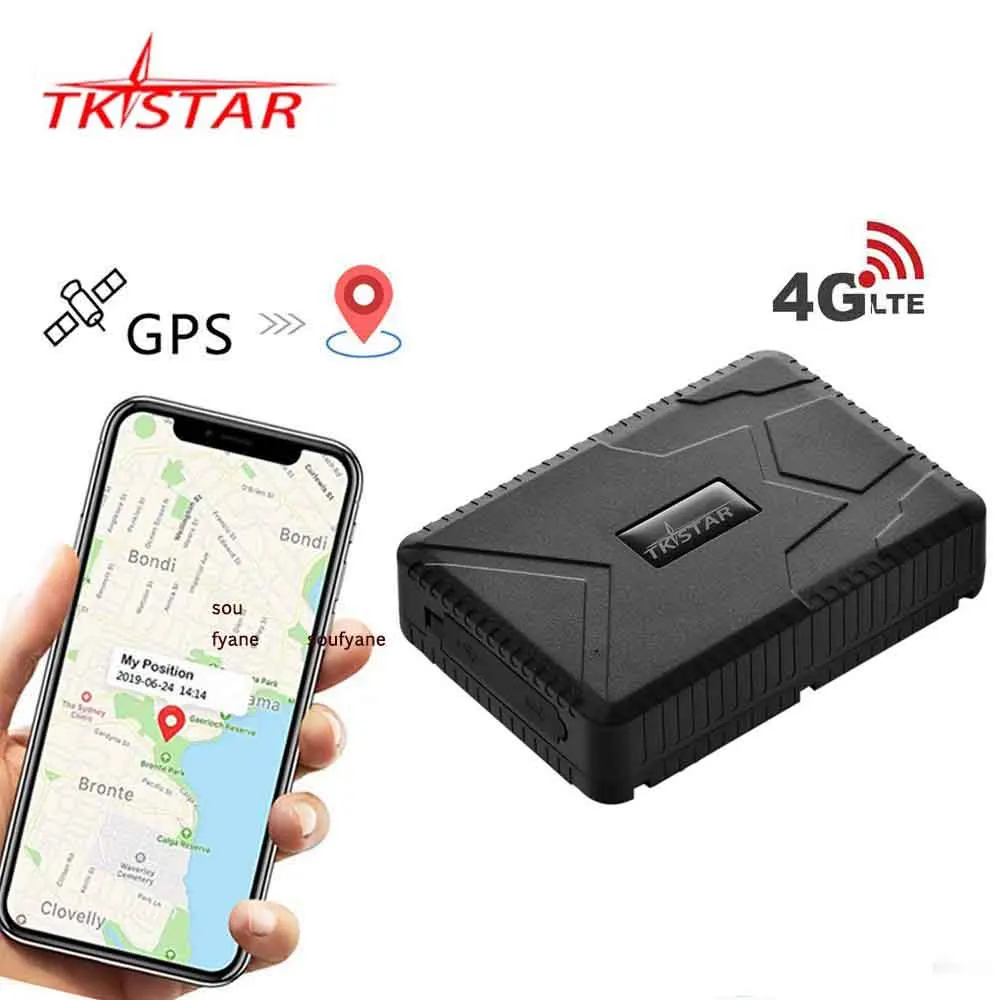 4G LTE 3G WCDMA автомобильный GPS трекер TK915 локатор 10000 мАч Магнитный Водонепроницаемый