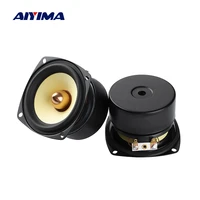 aiyima 2pcs 3 inch portable full range audio speaker 4 8 ohm 25w hifi bullet bookshelf speakers diy home amplifier audio amp
