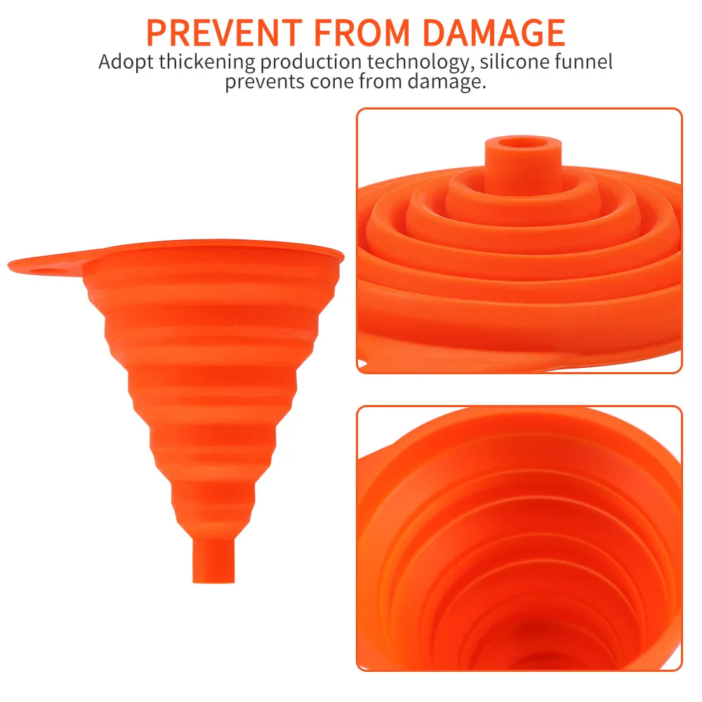 50pcs Silicone Automotive Funnel Paper Primary Case Oil Fill For Touring Road King Dyna Softail Car Accessories | Автомобили и