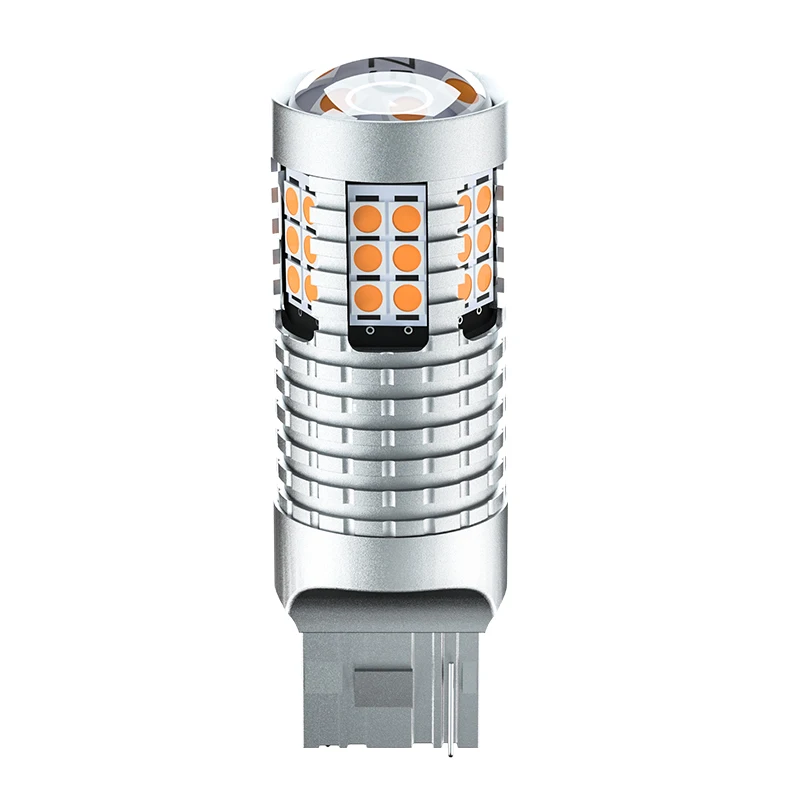 2 шт. Автомобильные светодиодные лампы 30-SMD 7440 T20 W21W 3030 1156 7507 BAU15S | Сигнальные огни