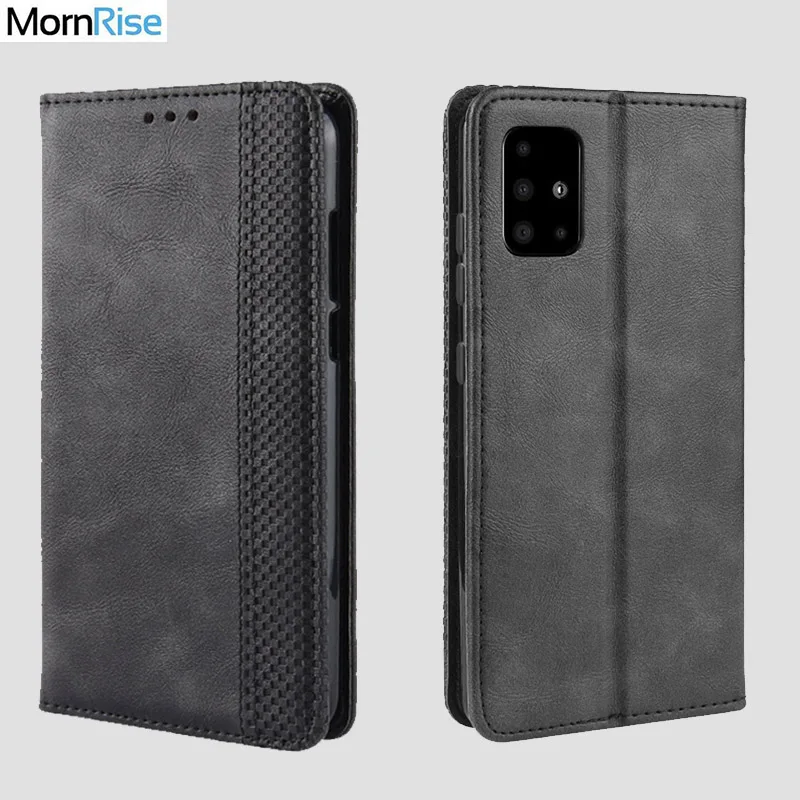 Роскошный тонкий кожаный чехол книжка с магнитной застежкой в стиле ретро для