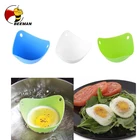 Силиконовая форма BEEMAN для приготовления яиц, безопасный кухонный инструмент для приготовления блинов, пластиковый инструмент для приготовления яиц в скорлупе