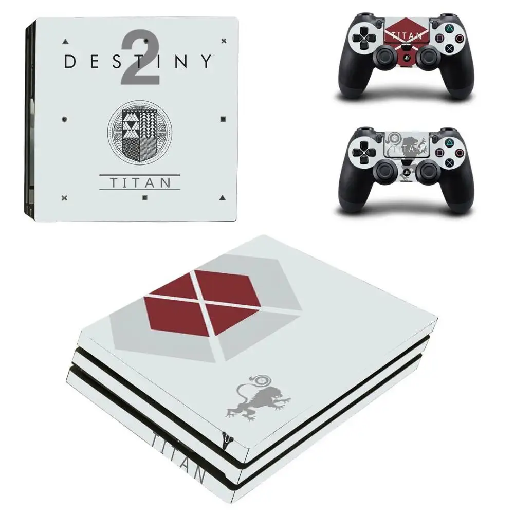 Наклейка для playstation 4 Pro с персонажами из мультфильма &quotDestiny 2 PS4 Pro&quot s PS Play station