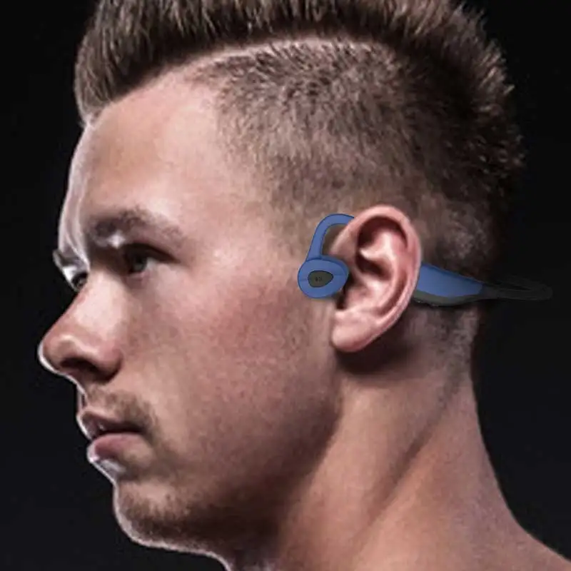 Наушники с костной проводимостью Bluetooth 5 0 беспроводная не в ухо гарнитура IPX8