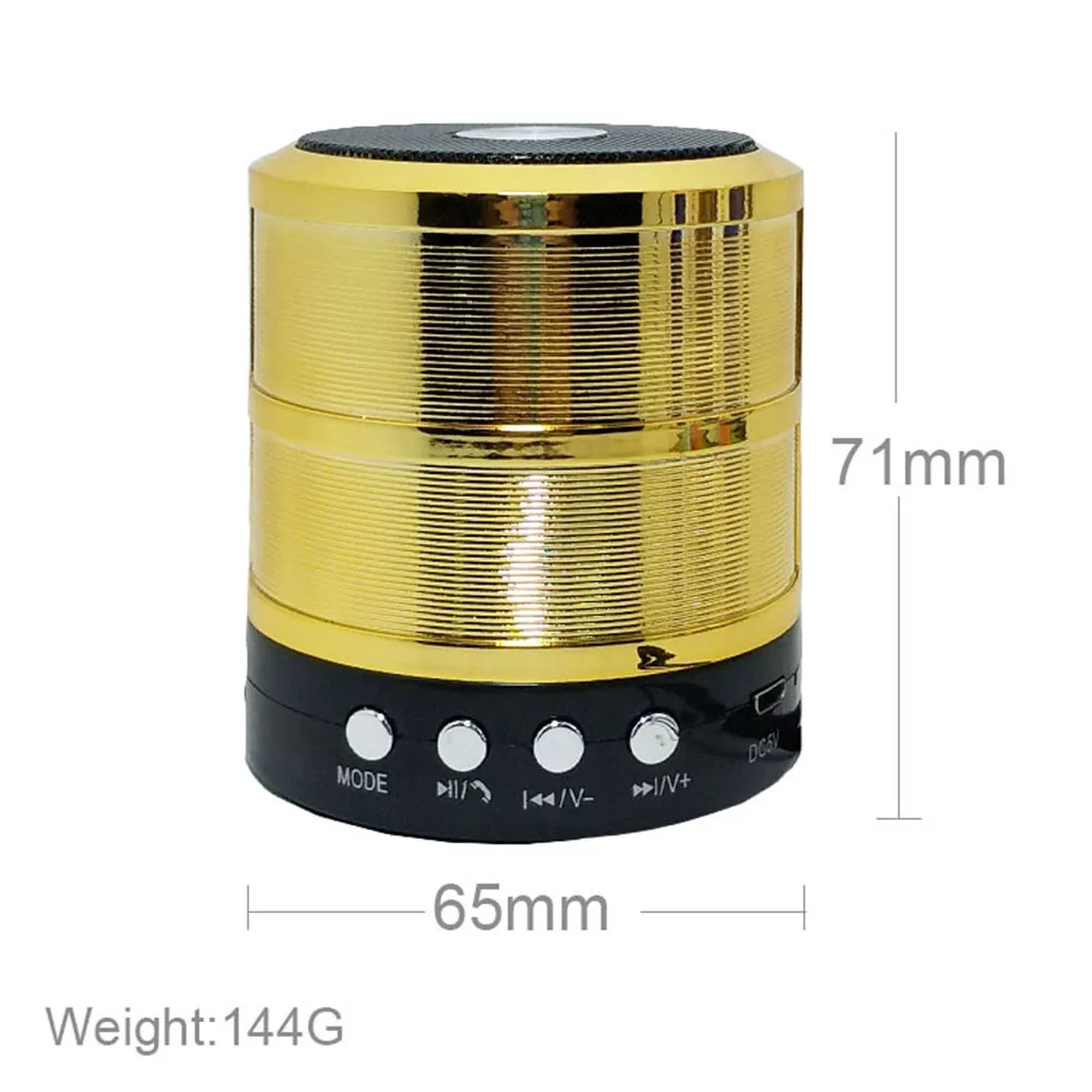 WS887 Bluetooth USB Micro SD карта Mini Speake Автомобильная офисная ванная мини MP3 музыкальный