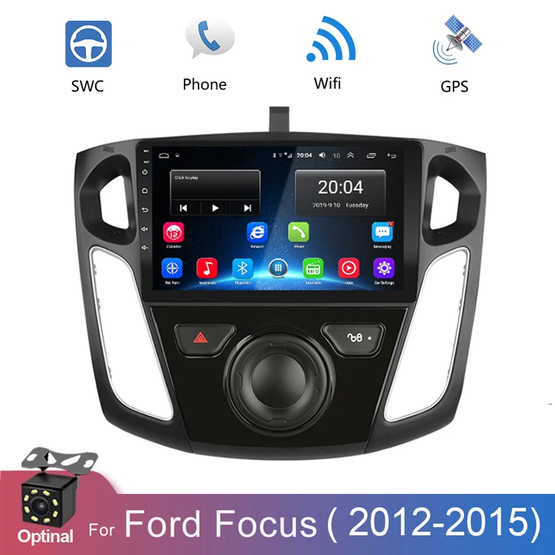 

9 дюймовый автомобильный стерео Android 9,1 GPS-навигатор Plyaer для Ford Focus 2011 2012 2013-2015 2 din Автомобильный мультимедийный радиоприемник видеоплеер