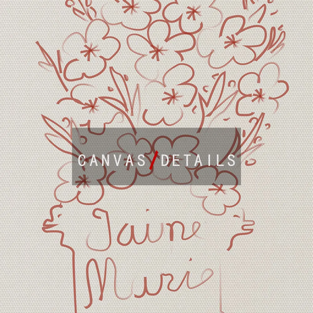 Абстрактная галерея Постер среднего века холст живопись нейтральные линии