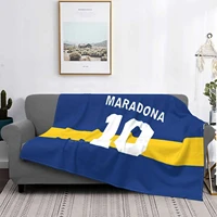 diego maradona shirt 10 d10 hot sale printing high qiality warm flannel blanket maradona diego maradona diego armando maradona