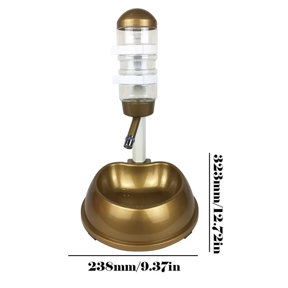 

Pet Automatic Fountain 350Ml Water Dispenser Bottle Drinker Pet Cats Dogs Water Drinker Hanging Plastic Feeder