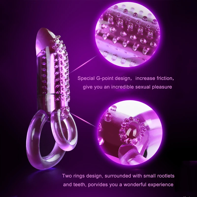 Игрушка пенис вибраторы для клитора женщин Стимулятор двойное кольцо мужской