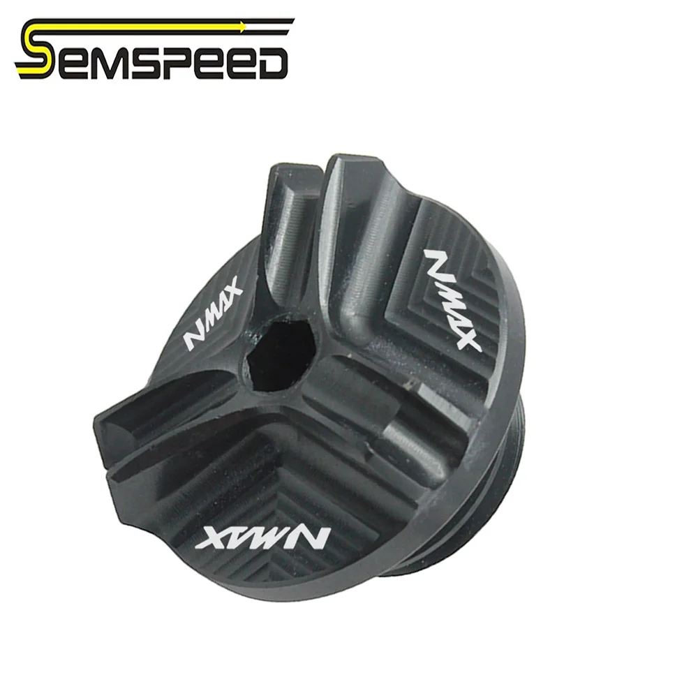 SEMSPEED CNC мотоцикл N-MAX сливной отвод масла штепсельная вилка наполнитель двигателя