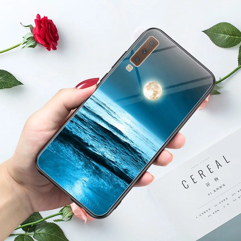 A7YST Чехол для samsung A70 чехол для Galaxy A10 A30 A20 A40 A6 A8 плюс A7 A9 A3 A5 крышка ПК+ ТПУ чехол для телефона для samsung A50 - Цвет: A7YST