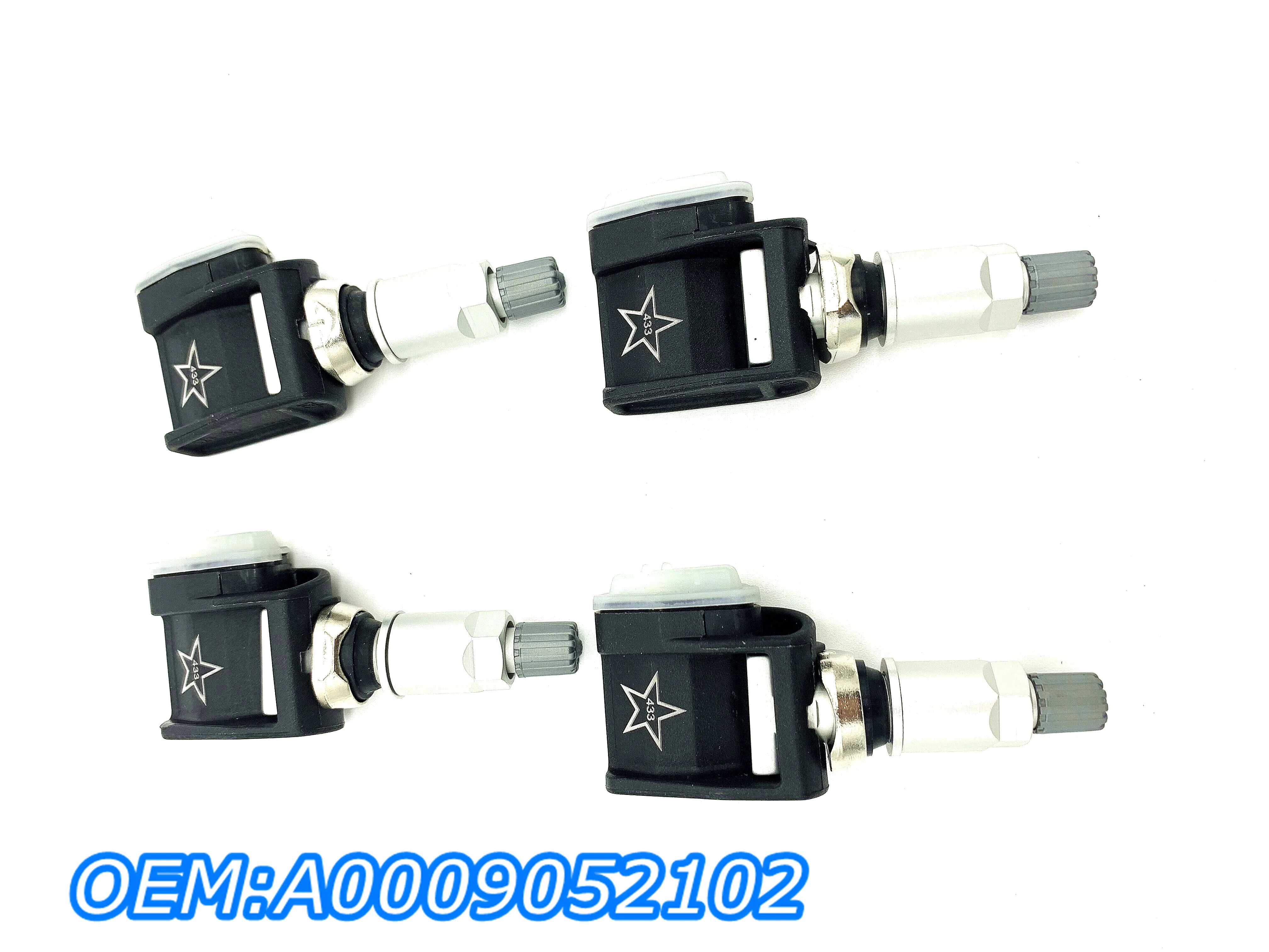 

4PCS TPMS Tire Pressure Sensor 36106887147 A0009052102 0009052102 For Mercedes-Benz E-Class W213 CLS BMW X7 SUV Alpina 433 MHz