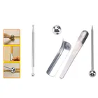 5 шт. стальной нож для шпатлевки, скребок для углов гипсокартона, скребок для стен, керамический напольный инструмент для удаления герметика, Швабра для намотки плитки, швабра