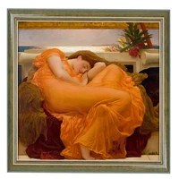 famous painting frederic leighton flaming june diamond painting embroidery mosaic set home wall decoration art hanging picture