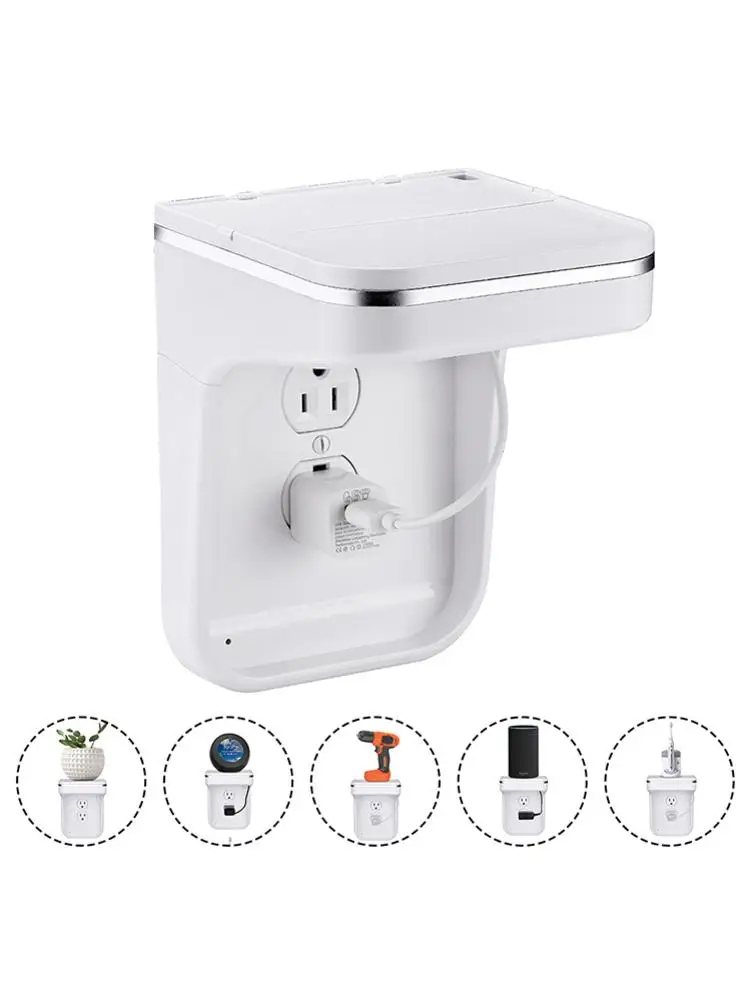 Домашний настенный кронштейн гнезда держатель вилки лоток для ванной комнаты