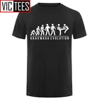 Футболка мужская хлопковая, забавный подарок для мальчиков, с изображением боевых искусств, эволюции, Krav Maga, из Израиля