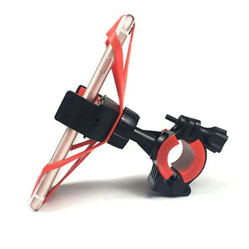 

Motorcycle Phone Holder Bicycle/Bike Riding Handlebar Phone Holder Silicone Mount With Silicone Support Band GPS Navigation