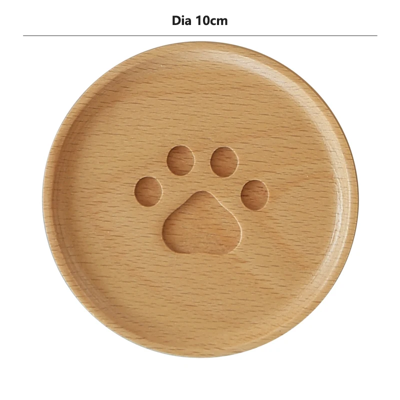 1 шт. подставка под кружку деревянная круглые столы деревянные подставки напитки
