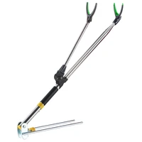 stainless steel dual purpose fishing rod bracket 1 5m 1 7m 2 1m 2 4m telescopic fishing rod bracket