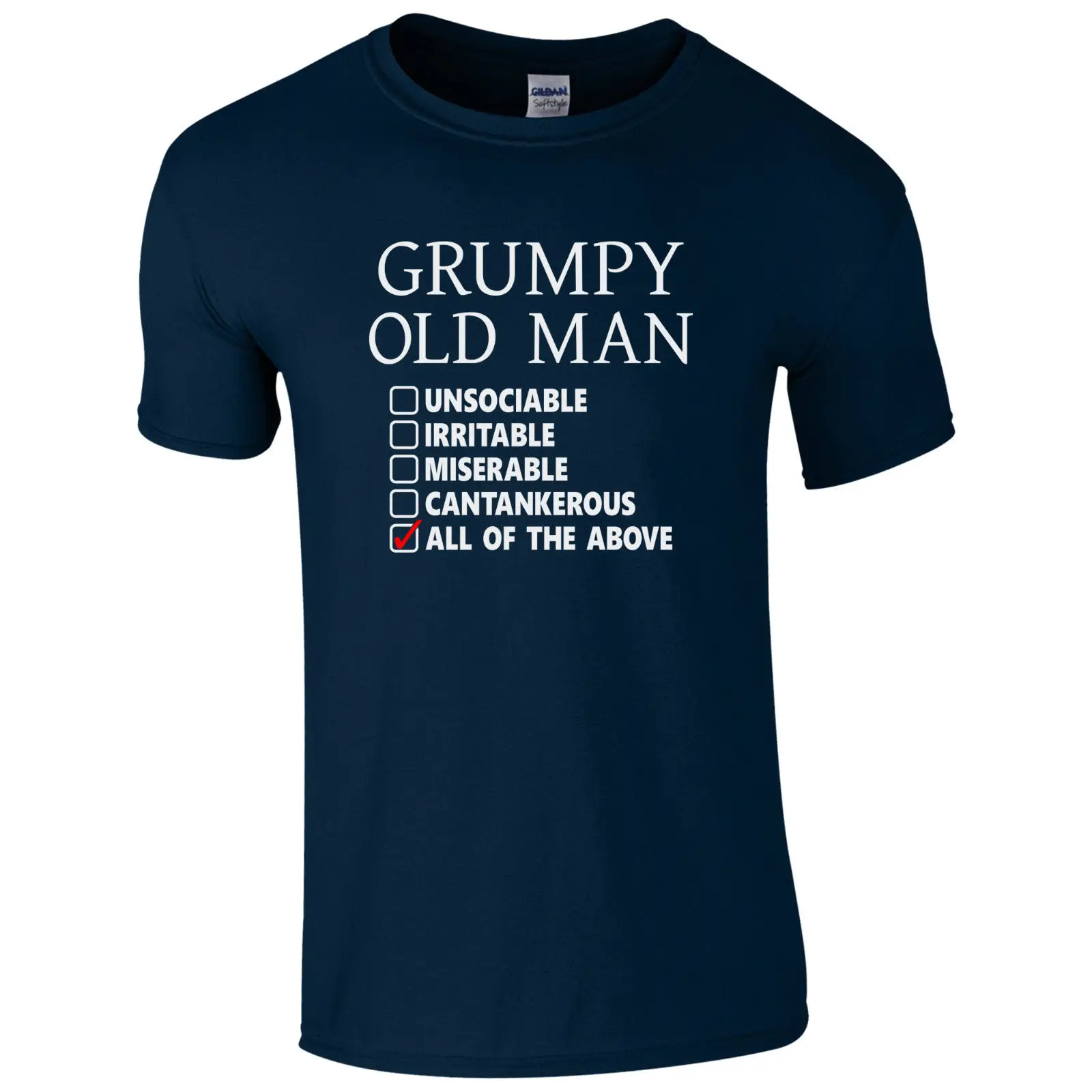 Футболка для мужчин и женщин Grumpy забавный подарок на день отца дедушки шутка