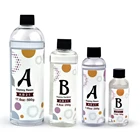 Прозрачный быстросохнущий клей для эпоксидной смолы 2:1 AB, отвердитель для эпоксидной смолы сделай сам, форма для уф смолы, аксессуары для изготовления ювелирных изделий, 350 г750 г