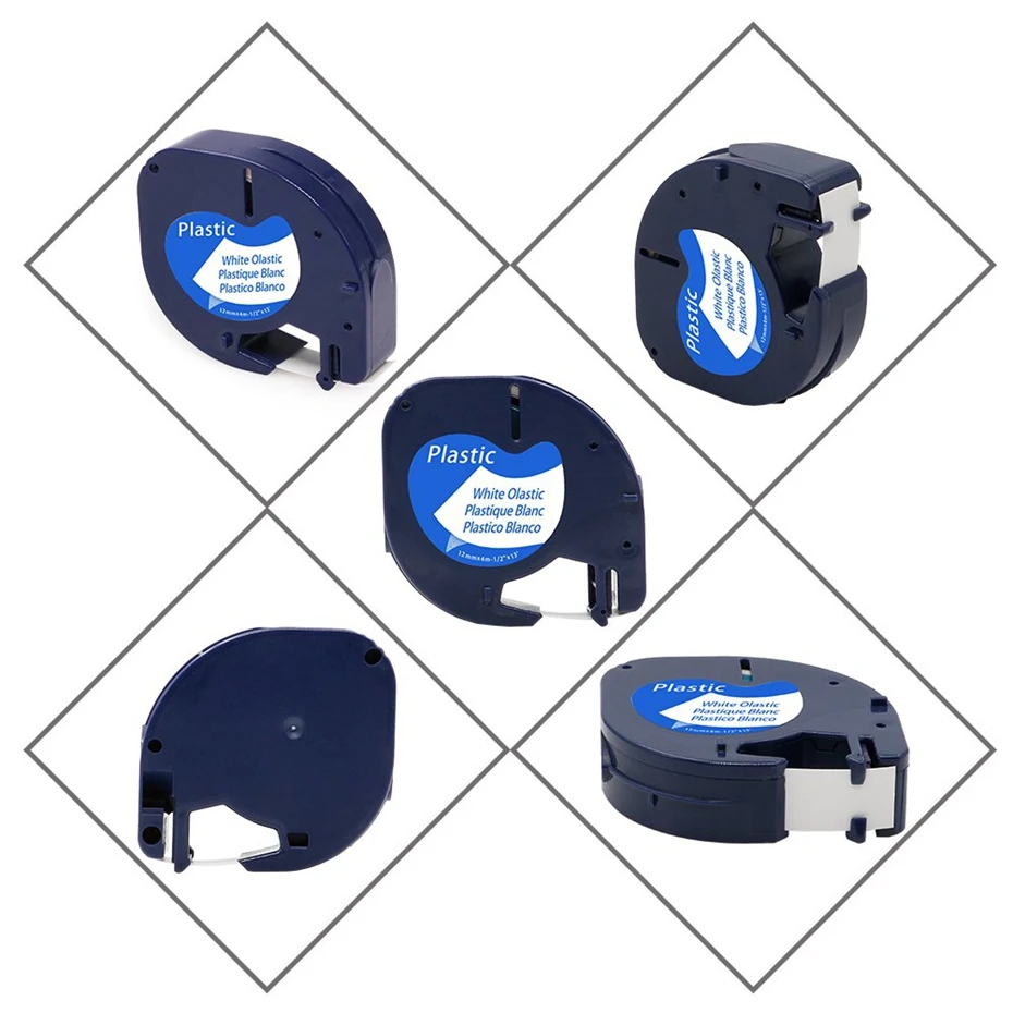 Fimax 7 шт. 91201 Φ Letratag пластиковая лента 12 мм 91330 16952 91331 91332 смешанный цвет кассета для