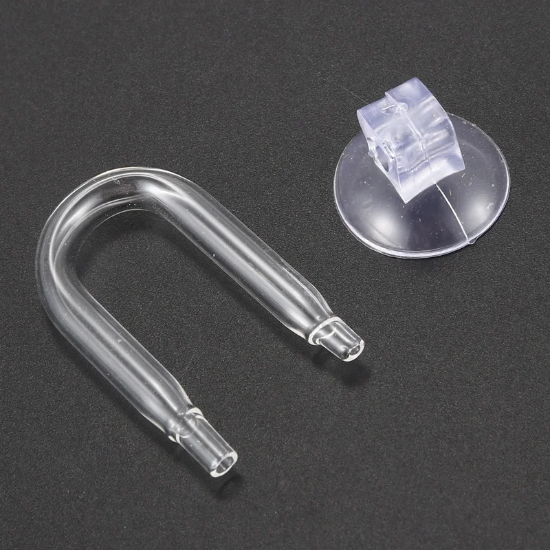 Аквариумный стеклянный растительный Диффузор Co2 комплект U-образных трубок для